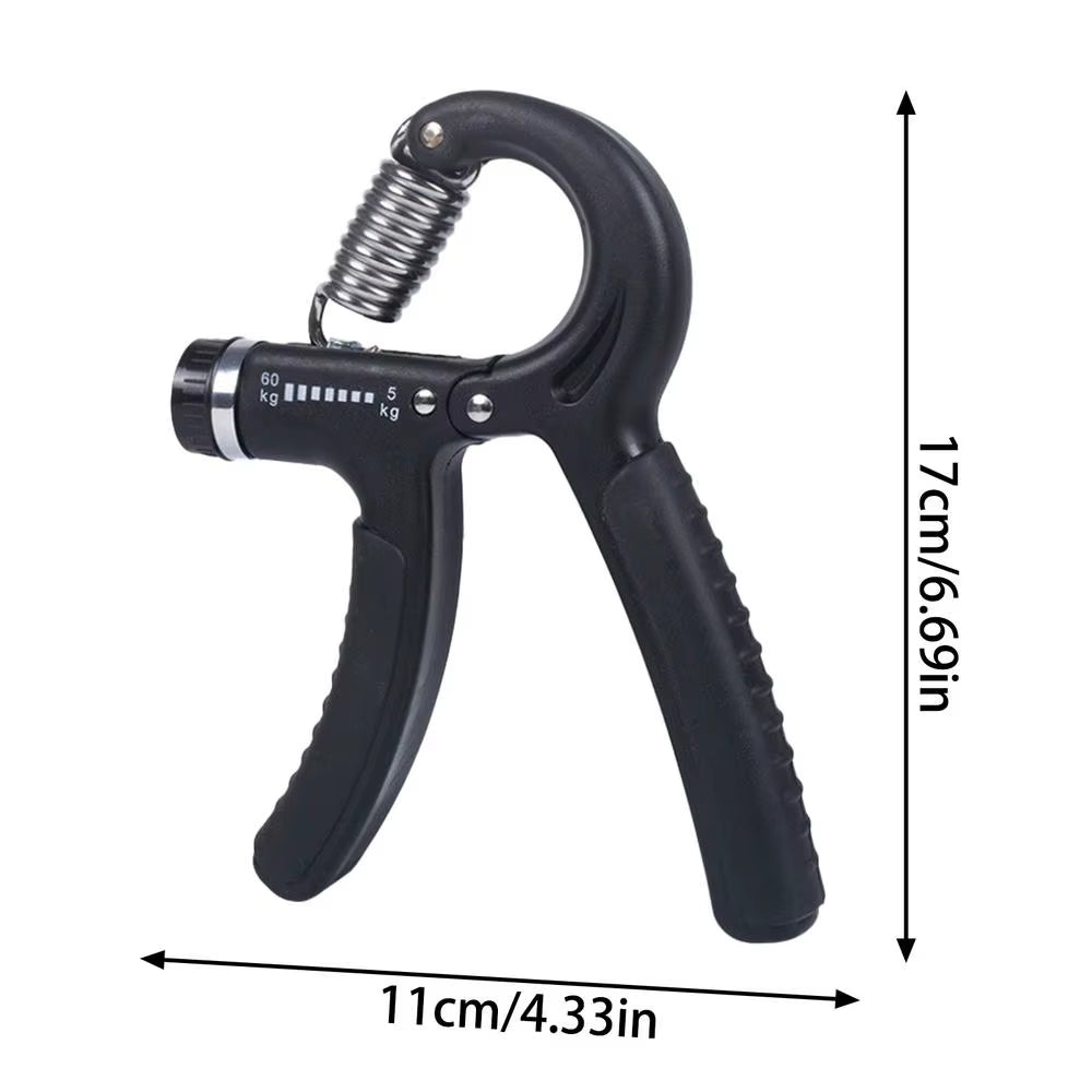 Hand Gripper Strengthener Adjustable Resistance Forearm Exerciser Grip Strength Trainer for Muscle Building and Injury Recovery