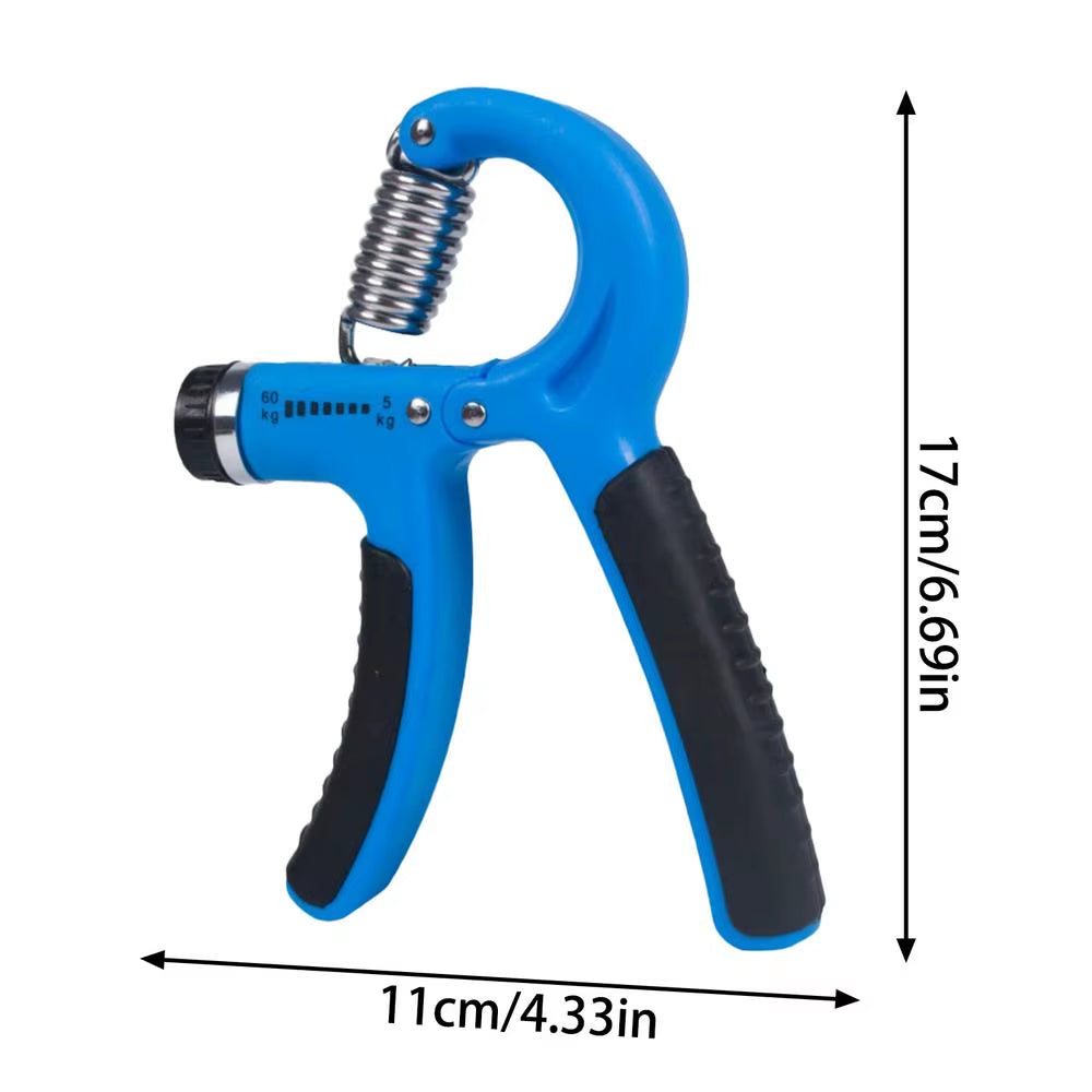 Hand Gripper Strengthener Adjustable Resistance Forearm Exerciser Grip Strength Trainer for Muscle Building and Injury Recovery